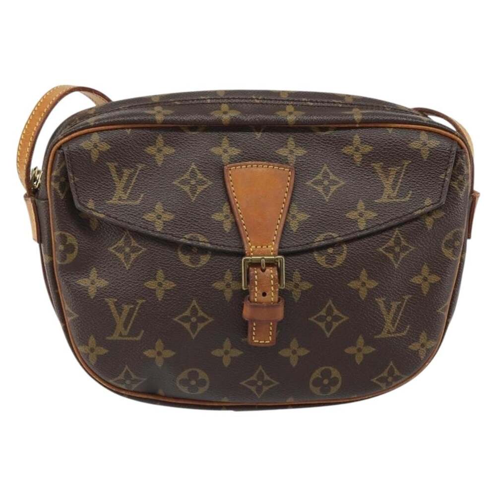Louis Vuitton Monogram Jeune Fille MM Shoulder Bag Brown
